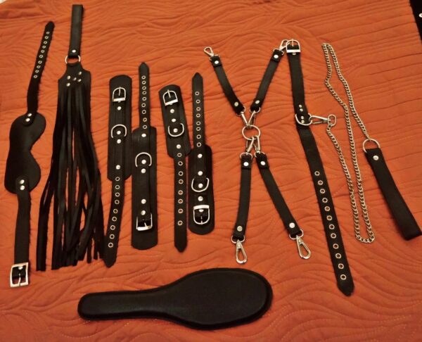 Beginner Leather Bondage Kit