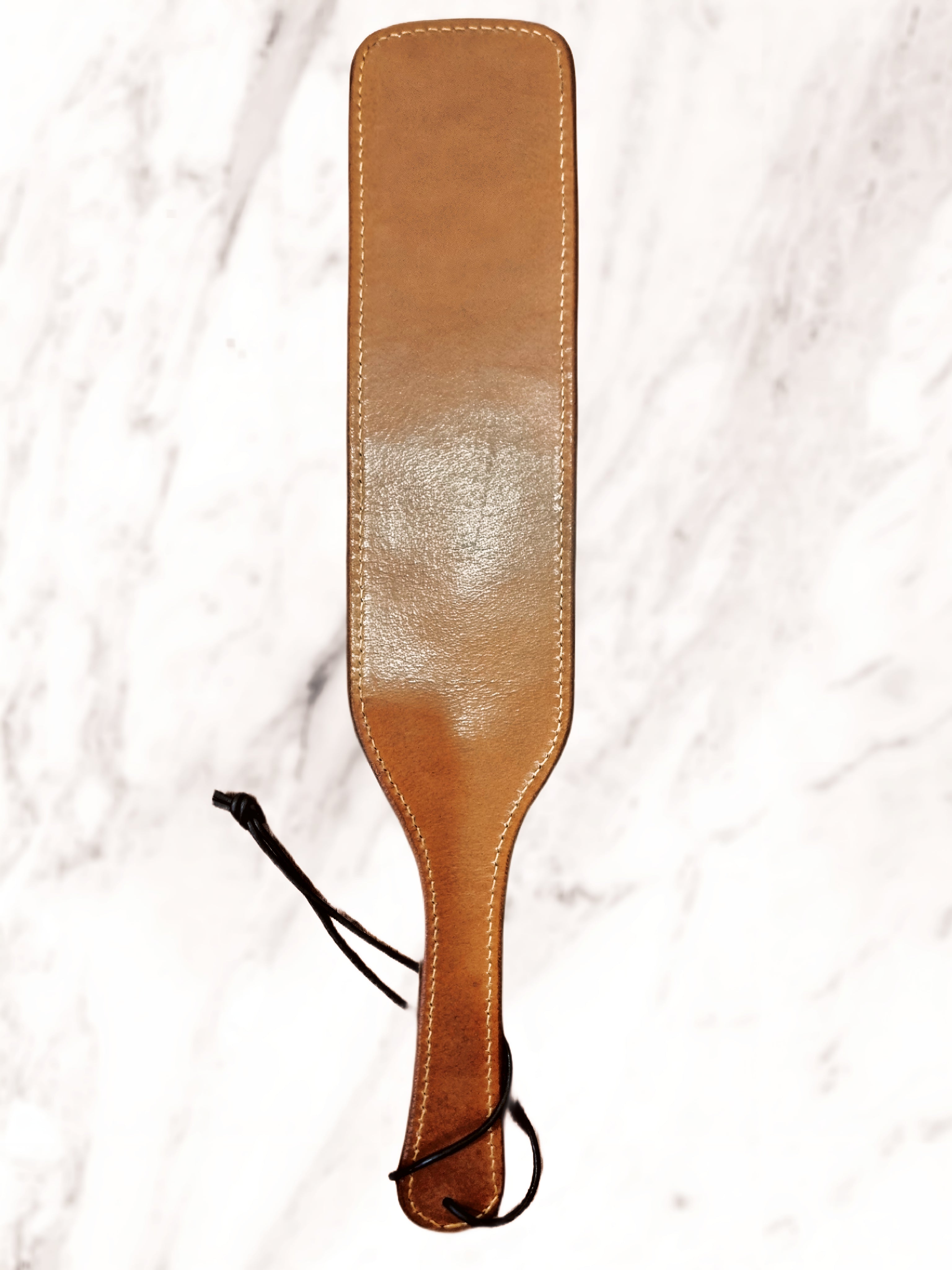Sinister Spiked Leather Paddle