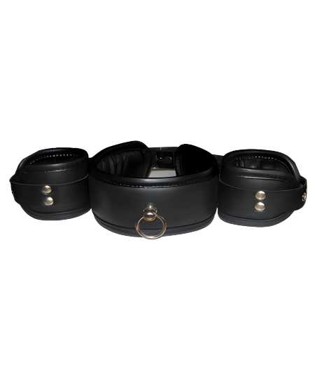 Padded collar with hand ties