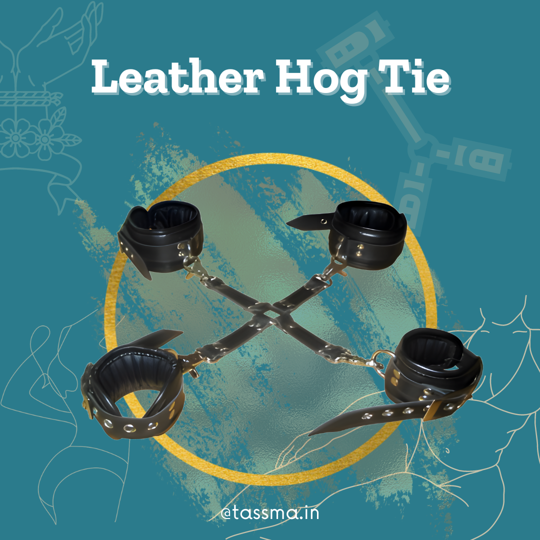 Leather Hogtie with Cuffs